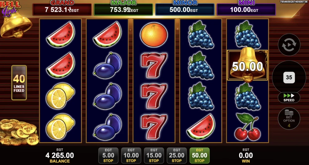 40 Super Hot Bell Link Slot