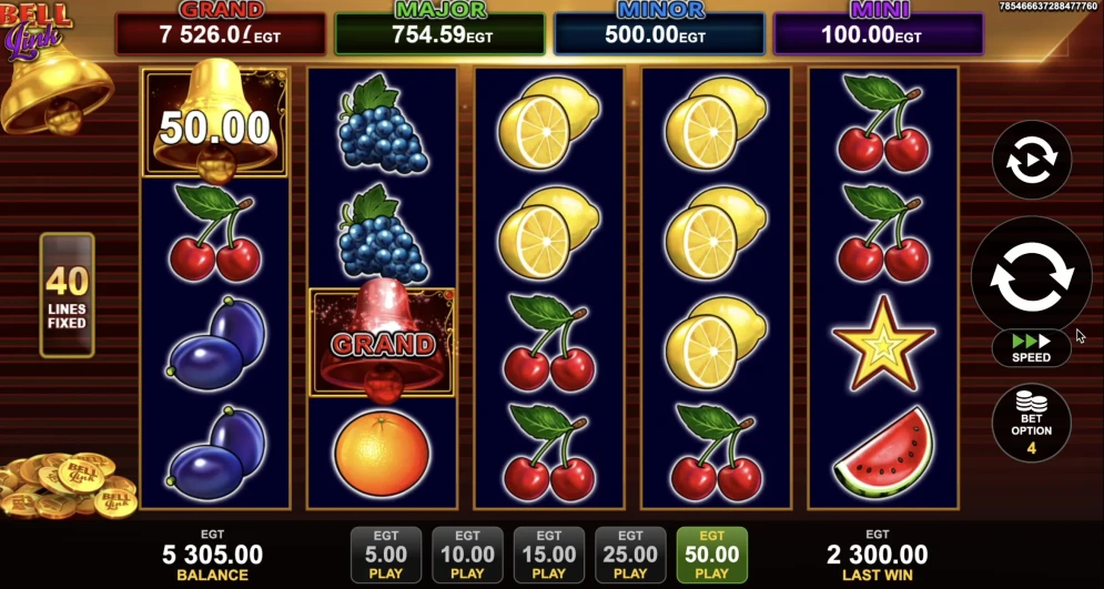 40 Super Hot Bell Link Slot